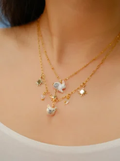 Polar hare necklace - Arctic>NACH BIJOUX