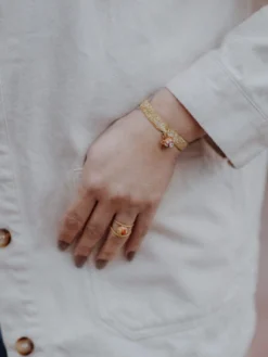 Red panda twistband bracelet>NACH BIJOUX Sale