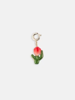 Red Tulip Charm>NACH BIJOUX New
