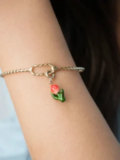 Red Tulip Charm>NACH BIJOUX New