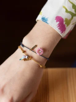 Roller bird cord bracelet>NACH BIJOUX Online
