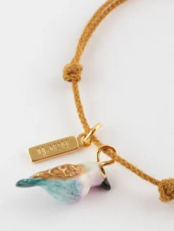 Roller bird cord bracelet><noscript><img width=