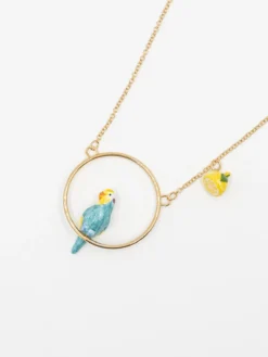 Round collar for blue and lemon parakeets>NACH BIJOUX Discount