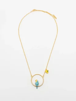Round collar for blue and lemon parakeets><noscript><img width=
