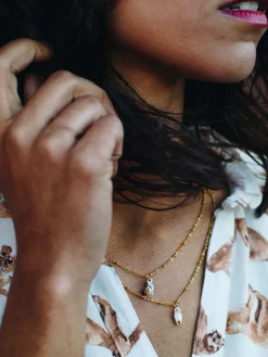 Sitting Leopard Necklace>NACH BIJOUX Clearance
