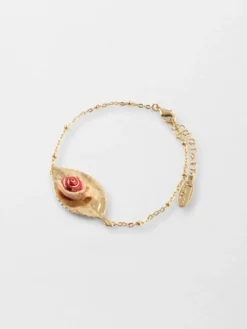 Snail and leaf bracelet>NACH BIJOUX New