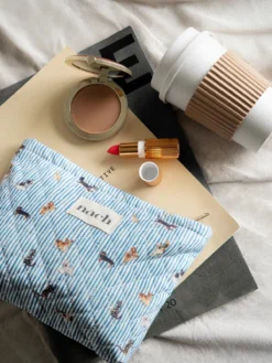 Striped pouch - Like Cats and Dogs>NACH BIJOUX