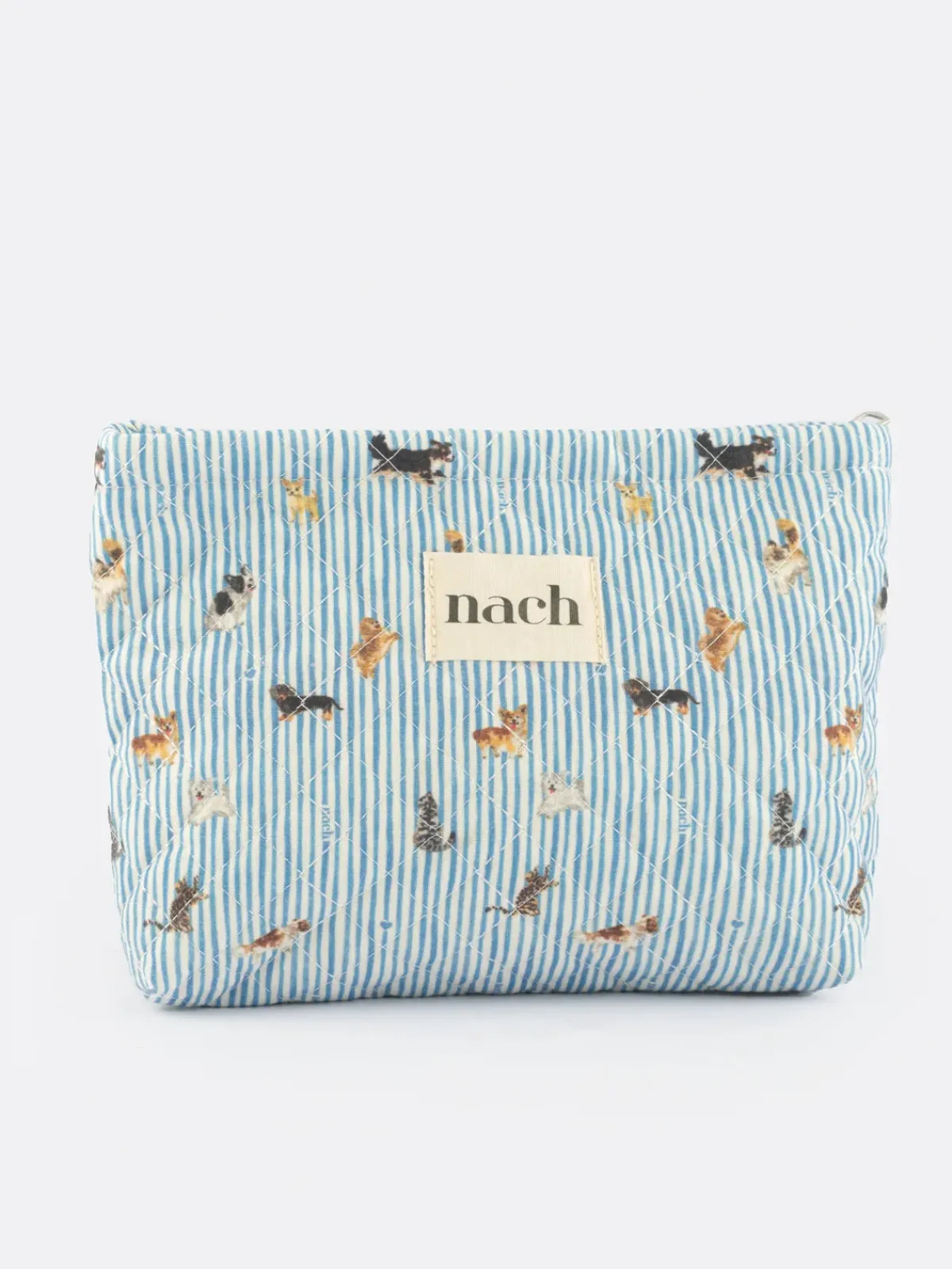Striped pouch - Like Cats and Dogs>NACH BIJOUX