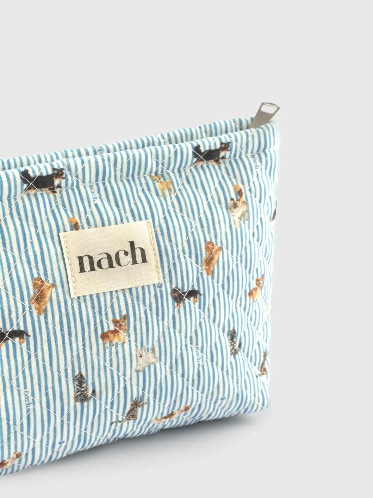 Striped pouch - Like Cats and Dogs>NACH BIJOUX