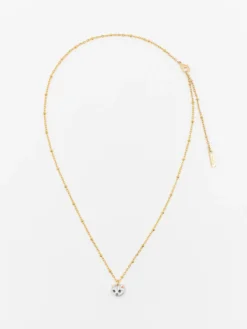 Tabby cat head necklace><noscript><img width=