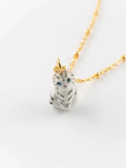 Tabby kitten collar>NACH BIJOUX Hot