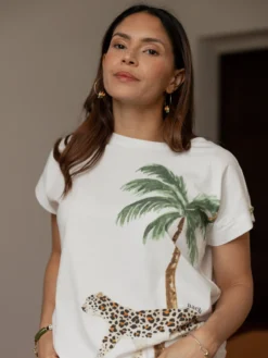 Tomy T-shirt - Palm tree>NACH BIJOUX Outlet