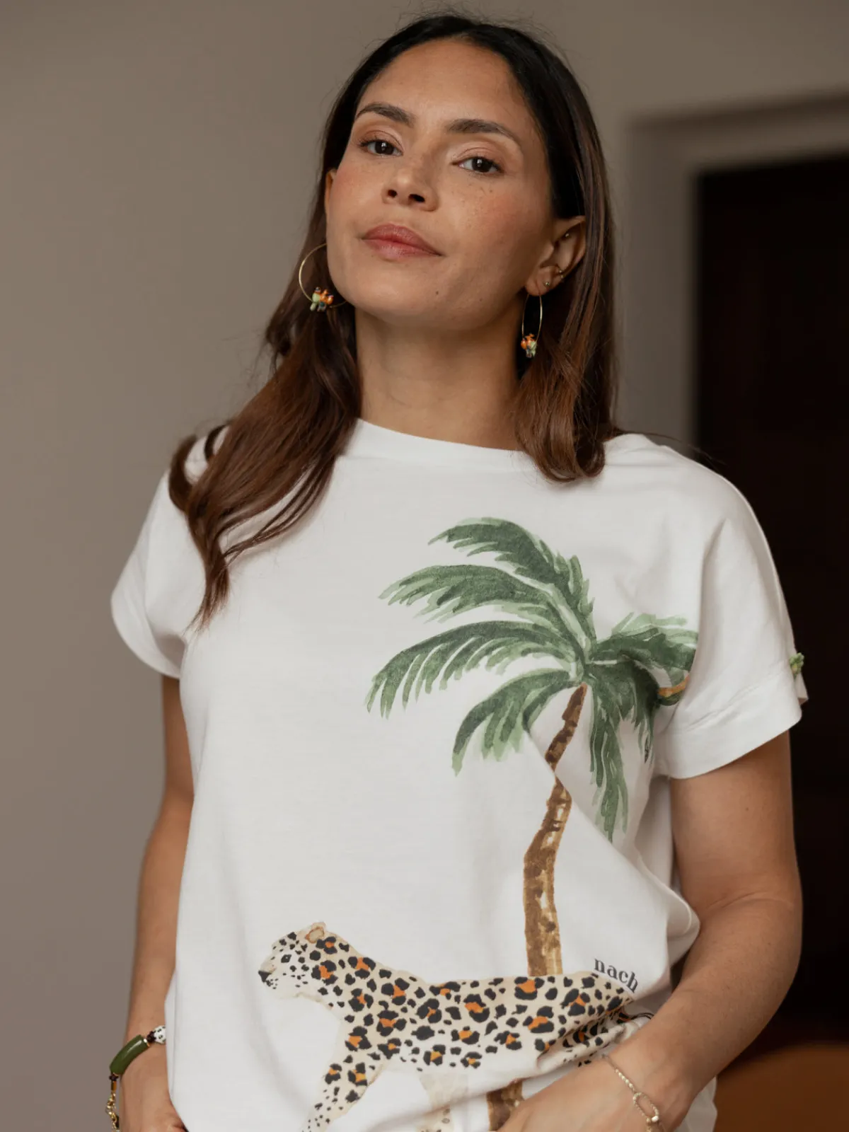 Tomy T-shirt - Palm tree>NACH BIJOUX Outlet