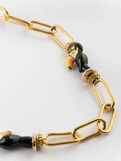 Toucan chain necklace>NACH BIJOUX Sale