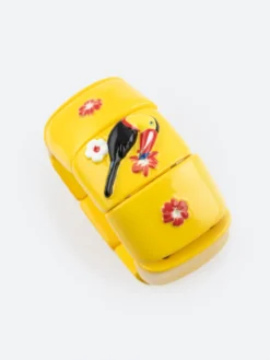 Tropical stretch cuff bracelet><noscript><img width=