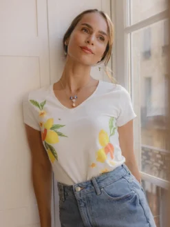 T-shirt Victor - Fruits du jardin><noscript><img width=