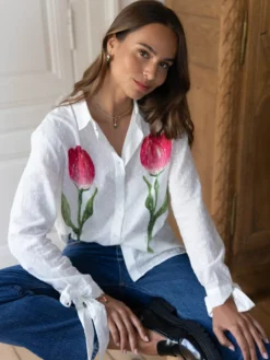 Tulip Shirt - Come on, let's sow><noscript><img width=