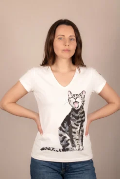 Victor cat T-shirt>NACH BIJOUX Hot