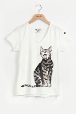 Victor cat T-shirt>NACH BIJOUX Hot