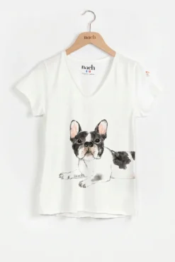 Victor T-shirt - bulldog><noscript><img width=