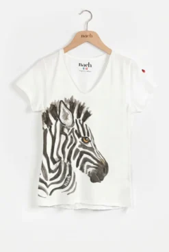 Victor T-shirt - zebra><noscript><img width=