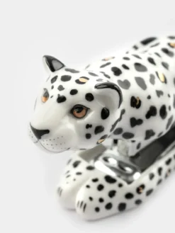 White and gold leopard print staple>NACH BIJOUX Best